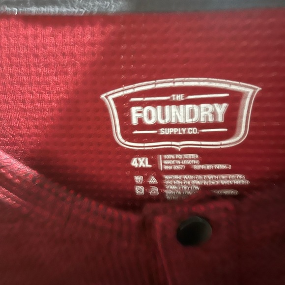 Foundry Long Sleeve Waffle - Picture 2 of 2